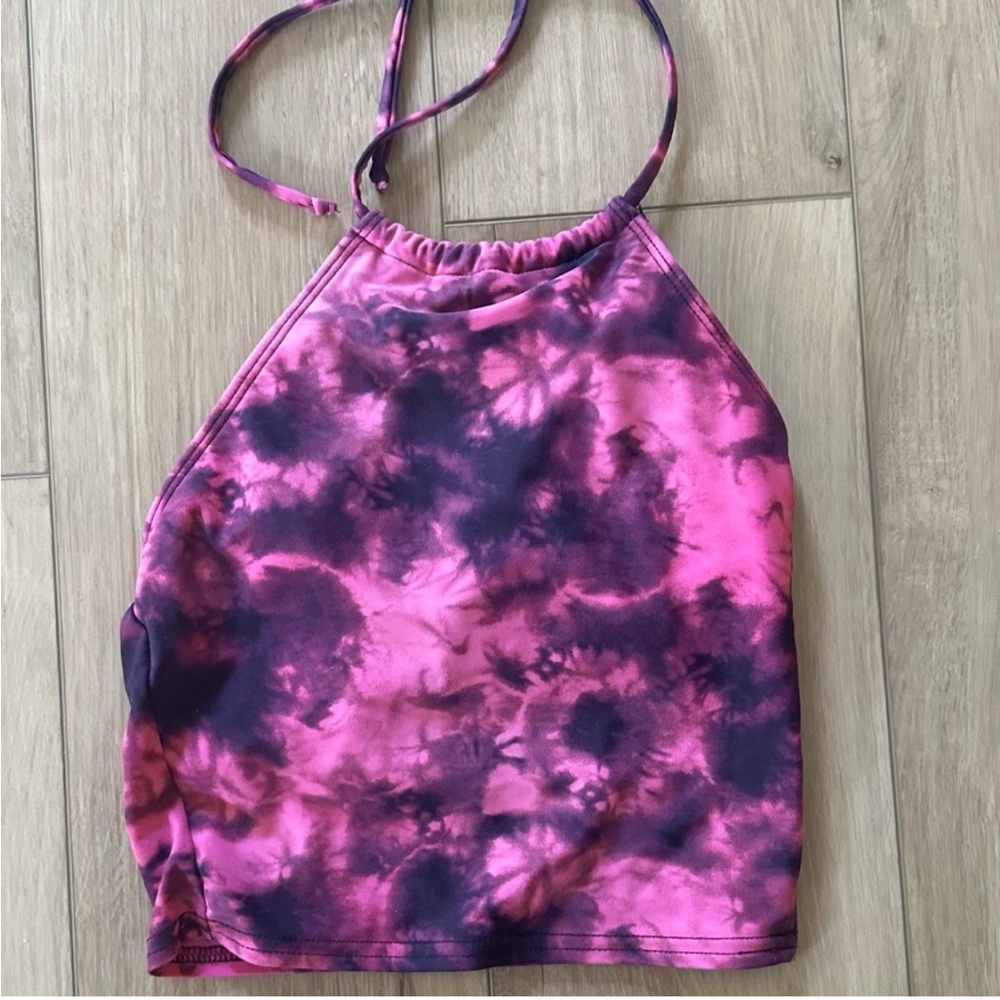Kortni Jeane Tie Dye Swim Top